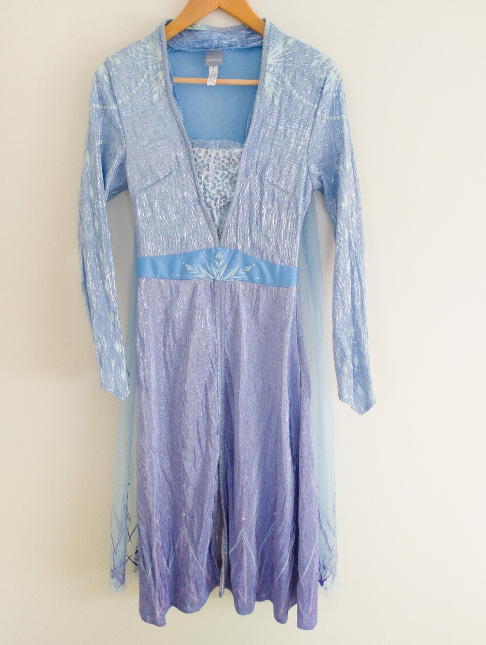 Disney Light Blue and Lavender Girls Costume Dress